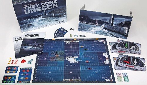 They Come Unseen - Submarine Warfare Board Game