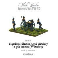 Napoleonic British Royal Artillery 6-pdr Cannon (Waterloo...