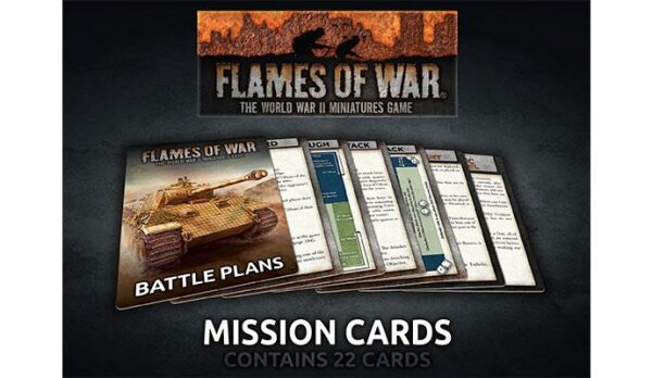 Flames Of War: Mission Cards