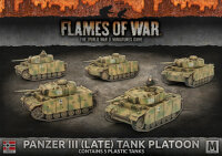 Panzer III (Late) Tank Platoon (MW)