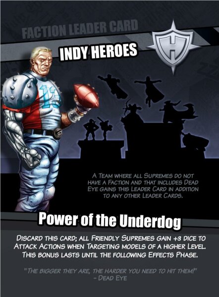 Pulp City Single Card – Indie Heroes: Power of the Underdog