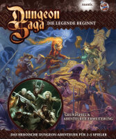 Dungeon Saga DELUXE • DEUTSCH (beinhaltet 1. Erweiterung) (Deutsch/English)