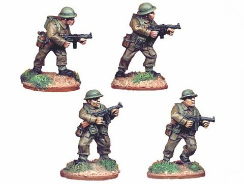 British Infantry with Thompson SMGs