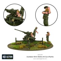 Australian 40mm Bofors AA Gun (Pacific) & Base