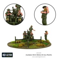Australian 40mm Bofors AA Gun (Pacific) & Base
