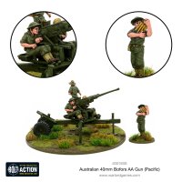Australian 40mm Bofors AA Gun (Pacific) & Base
