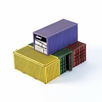 4 x Damaged Stacked Containers B (Option 3)