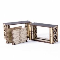 Bulkhead Doorway Long x2 (Gold)