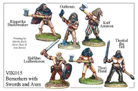 Viking Berserkers with Swords & Axes