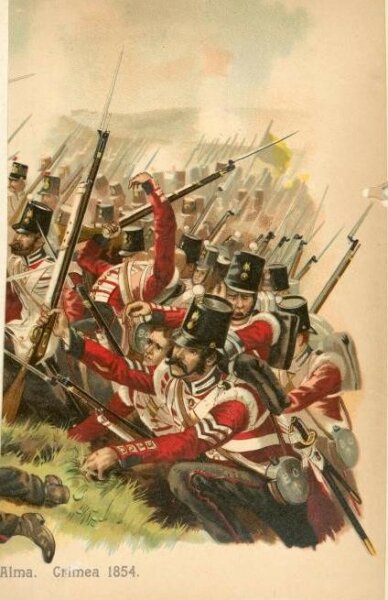 British Light/Flank Company in Shako Firing