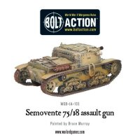 Italian Semovente 75/18 Assault Gun