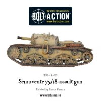 Italian Semovente 75/18 Assault Gun