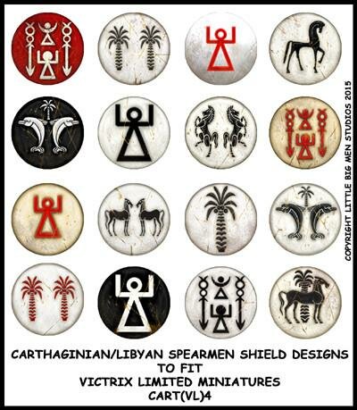 Carthaginian Shield Designs 4