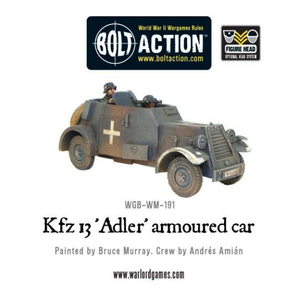 Kfz 13 Adler German Armoured Car