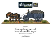 German Army Hf2 Horse-drawn Covered Field Wagon