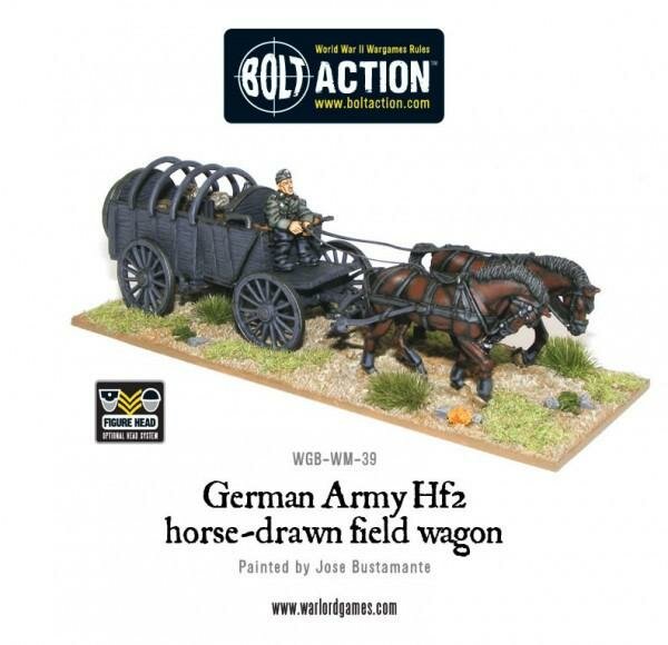 German Army Hf2 Horse-drawn Field Wagon