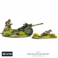 French Army 47mm Medium Anti-Tank Gun