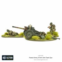 French Army 47mm Medium Anti-Tank Gun