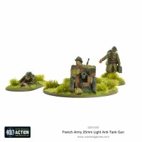 French Army 25mm Light Anti-Tank Gun