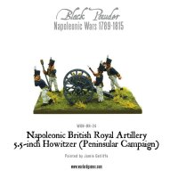 Napoleonic British Royal Artillery 5.5-inch Howitzer...