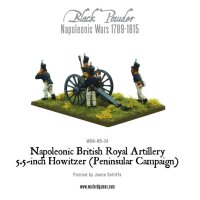 Napoleonic British Royal Artillery 5.5-inch Howitzer...