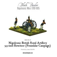 Napoleonic British Royal Artillery 5.5-inch Howitzer (Peninsular Campaign)