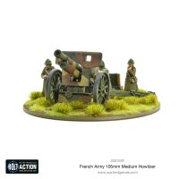 French Army 105mm Medium Howitzer & MDF Base