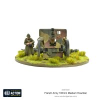 French Army 105mm Medium Howitzer & MDF Base