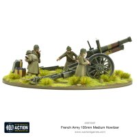 French Army 105mm Medium Howitzer & MDF Base