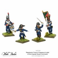 Napoleonic French Chasseurs a Pied of the Imperial Guard...