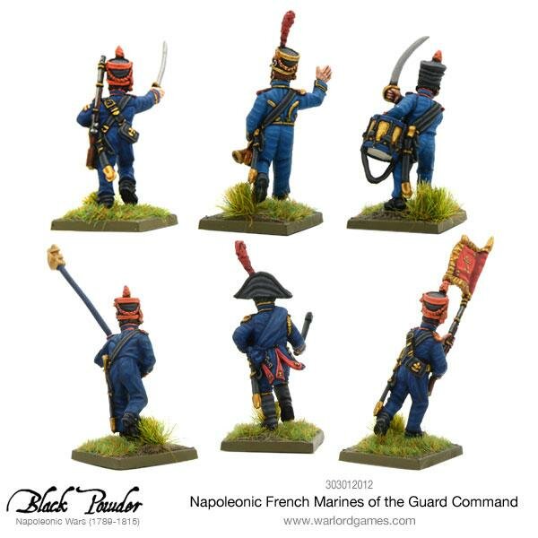 Napoleonic French Marines of the Guard Command