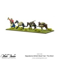 Napoleonic British Mule Train The Stick