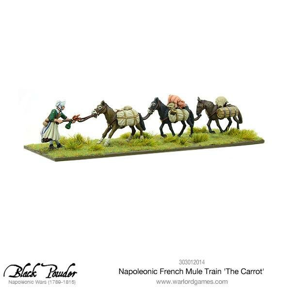 Napoleonic French Mule Train The Carrot