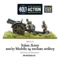 Italian Army 100/17 Modello 14 Medium Artillery