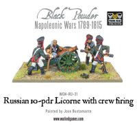Napoleonic Russian 10-pdr Licorne Howitzer 1809-1815 with...