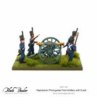 Napoleonic Portuguese Foot Artillery with 9-pdr