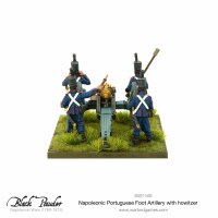 Napoleonic Portuguese Foot Artillery with Howitzer