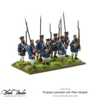 Napoleonic Wars: Prussian Landwehr with Pike / Musket...