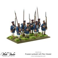 Napoleonic Wars: Prussian Landwehr with Pike / Musket 1789-1815