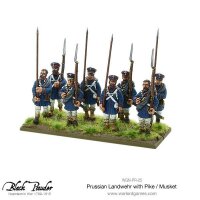 Napoleonic Wars: Prussian Landwehr with Pike / Musket...