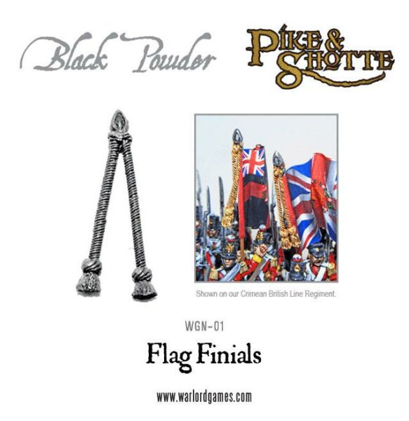 Flag Finials 1789-1815 (x10)