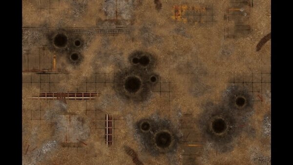 6`x4` G-Mat: Fallout Zone