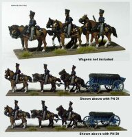 Six Horse Foot Artillery Team