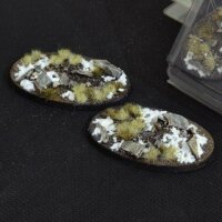 Winter Bases Oval 90mm (x2)