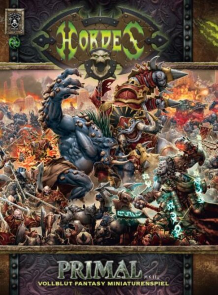 Hordes: Primal MkII Rulebook (Hardcover, German)