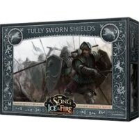 A Song of Ice and Fire: Tully Sworn Shields (English)