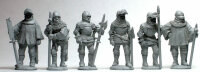 Men-at-Arms Standing - Separate Pole Arms