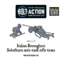 Italian Bersaglieri Solothurn Anti-Tank Rifle Team