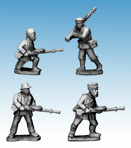 Partisans with Light Machineguns