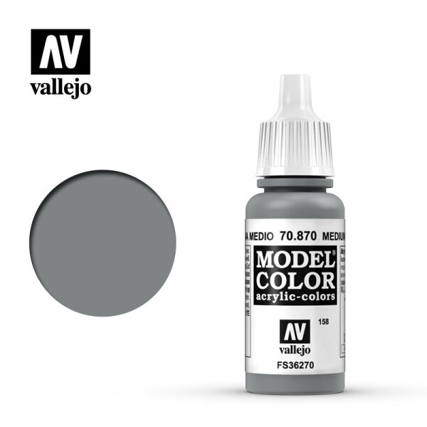 Vallejo: Model Colour - 70.870 Medium Sea Grey (MC158)
